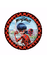 Assiettes Miraculous Ladybug x8