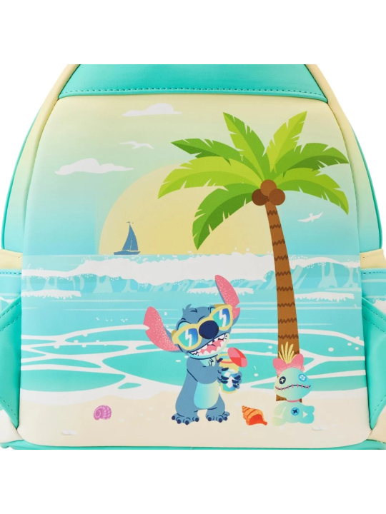 Sac à dos château de sable Stitch LOUNGEFLY