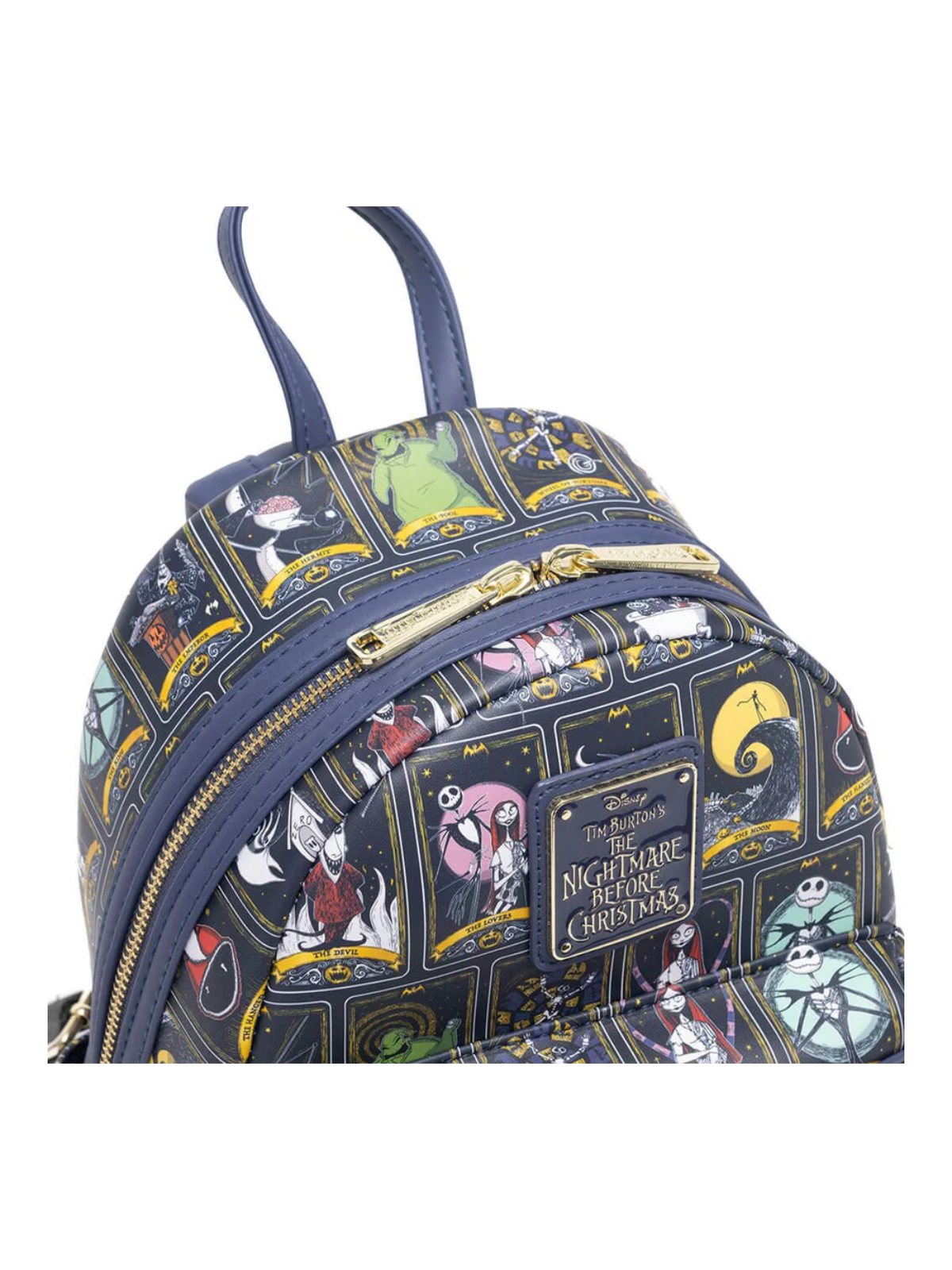 Sac à dos Allover print tarot l'étrange noël de Mr Jack LOUNGEFLY