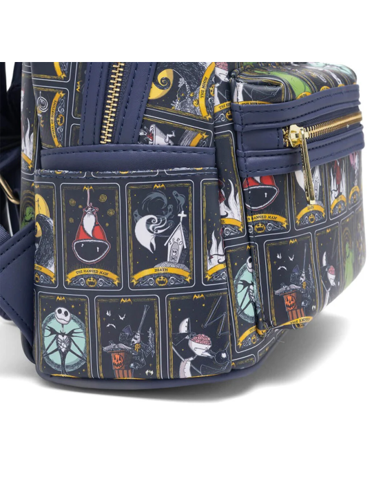 Sac à dos Allover print tarot l'étrange noël de Mr Jack LOUNGEFLY