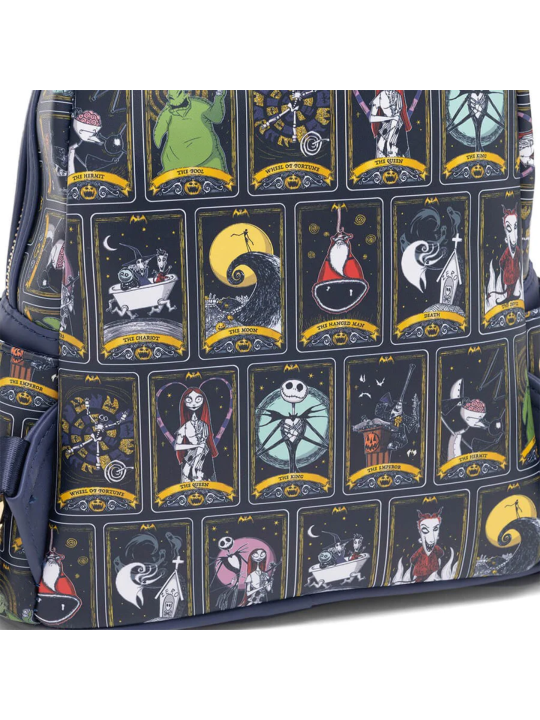 Sac à dos Allover print tarot l'étrange noël de Mr Jack LOUNGEFLY