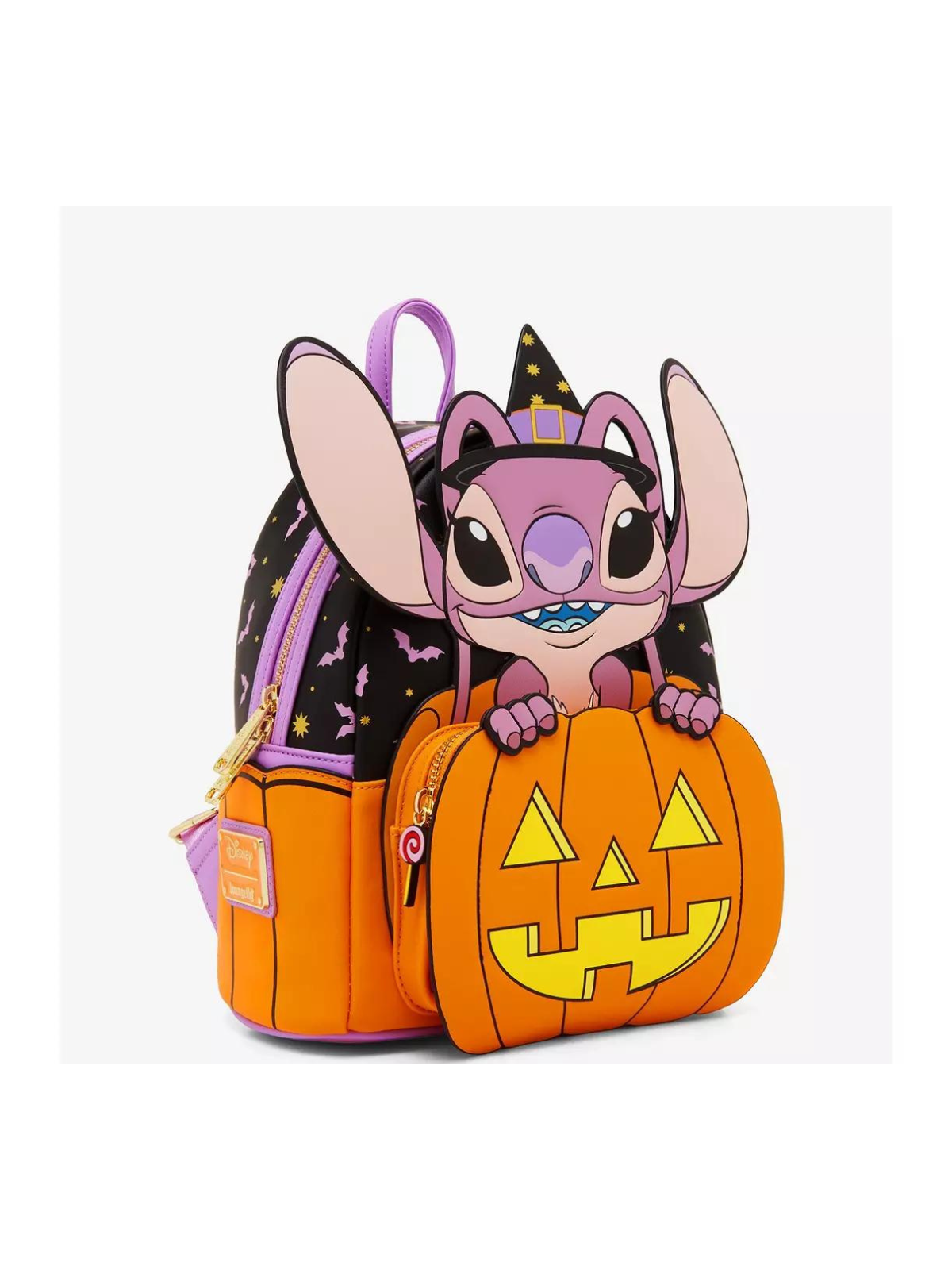 Sac à dos Jack'O Lantern Angel Stitch LOUNGEFLY