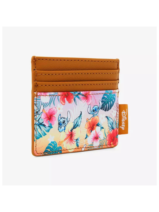 Porte cartes Flowers Stitch LOUNGEFLY