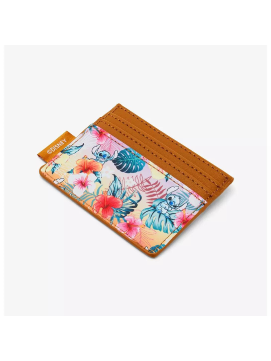 Porte cartes Flowers Stitch LOUNGEFLY