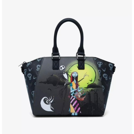 Sac à bandoulière Jack & Sally Picnic Satchel L'étrange noël de Mr Jack LOUNGEFLY