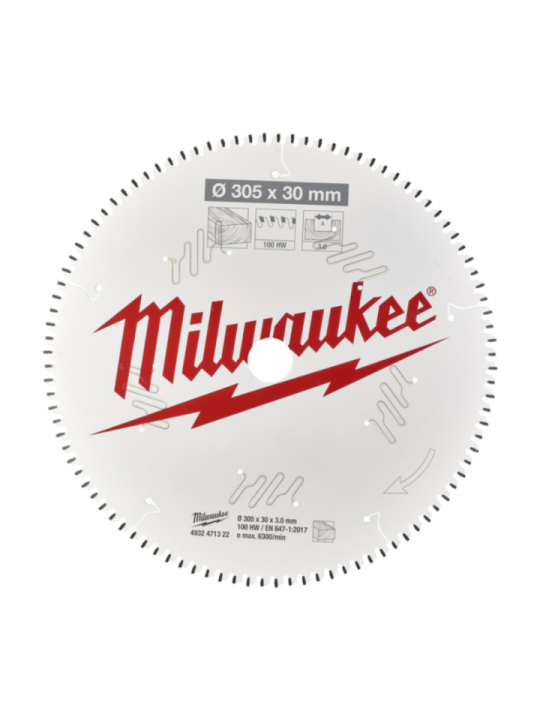 Lames de Scies Circulaires Milwaukee 4932471322 – Précision et Durabilité