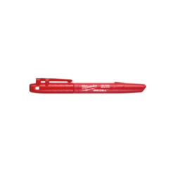 Marqueur Pointe Fine Rouge Milwaukee 48223170 – Écriture Ultra-Résistante sur Toutes Surfaces