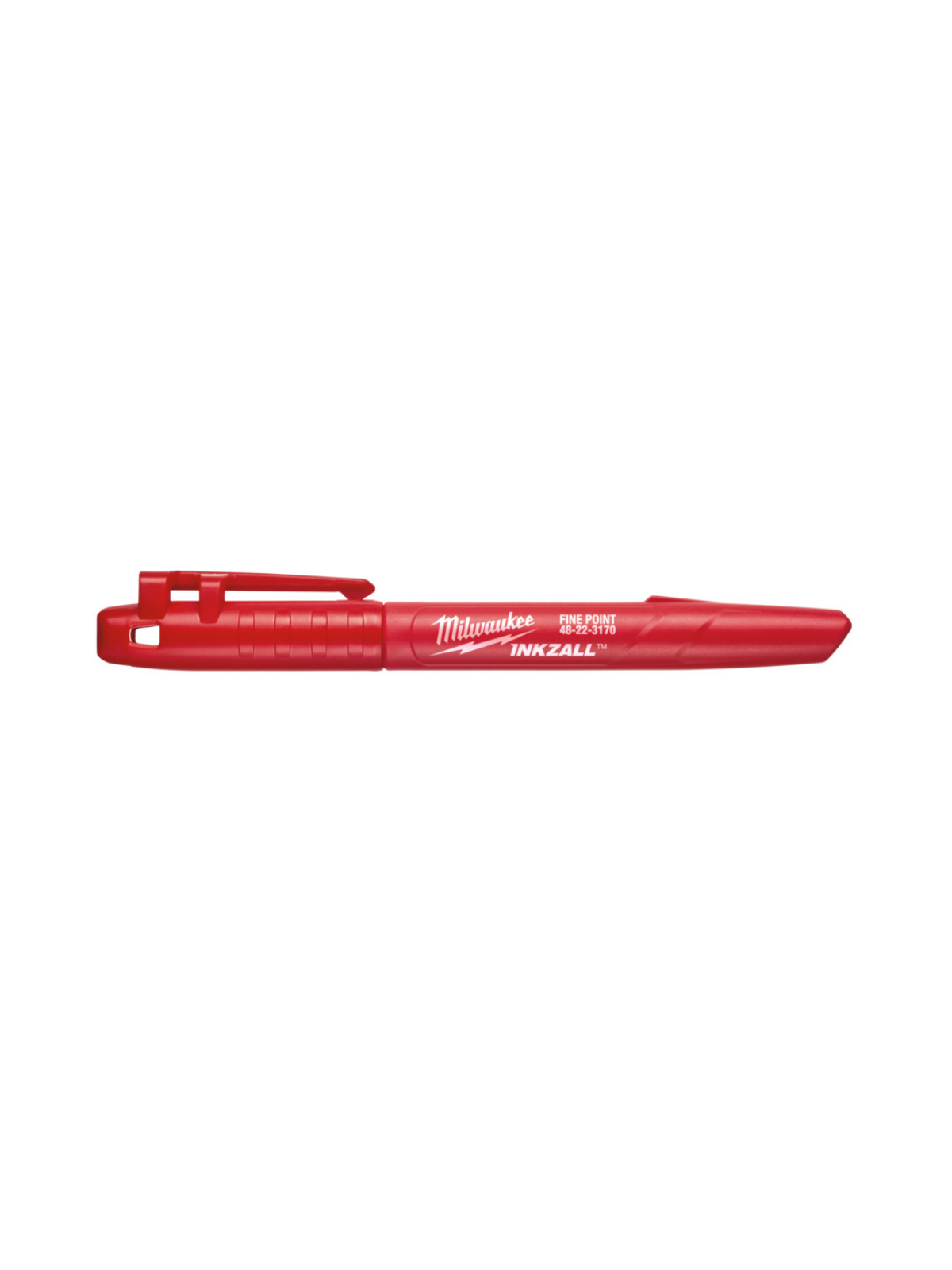 Marqueur Pointe Fine Rouge Milwaukee 48223170 – Écriture Ultra-Résistante sur Toutes Surfaces