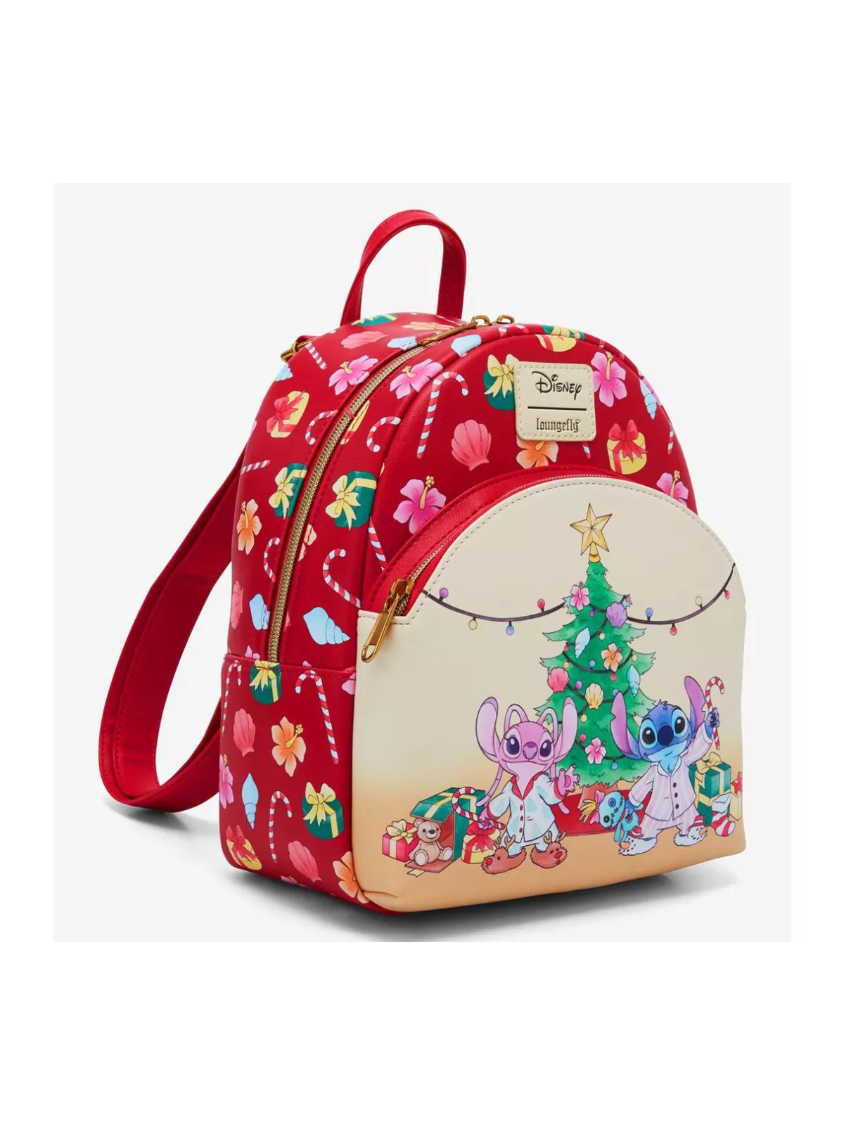 Sac à dos Holiday Tree Stitch & Angel LOUNGEFLY