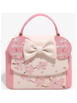 Sac à bandoulière Cherry blossom Ears Minnie Mouse LOUNGEFLY