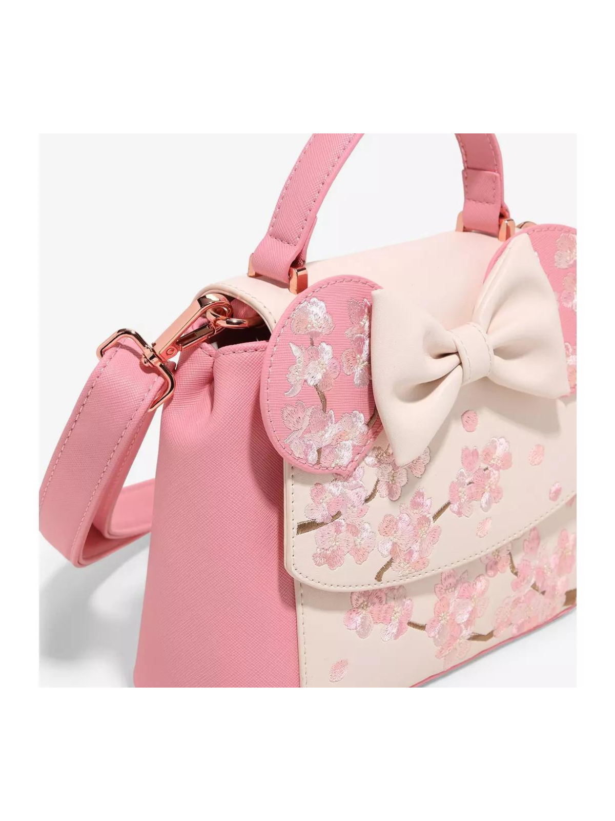 Sac à bandoulière Cherry blossom Ears Minnie Mouse LOUNGEFLY