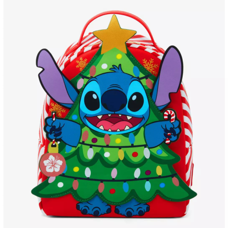 Sac à dos Christmas tree Stitch LOUNGEFLY