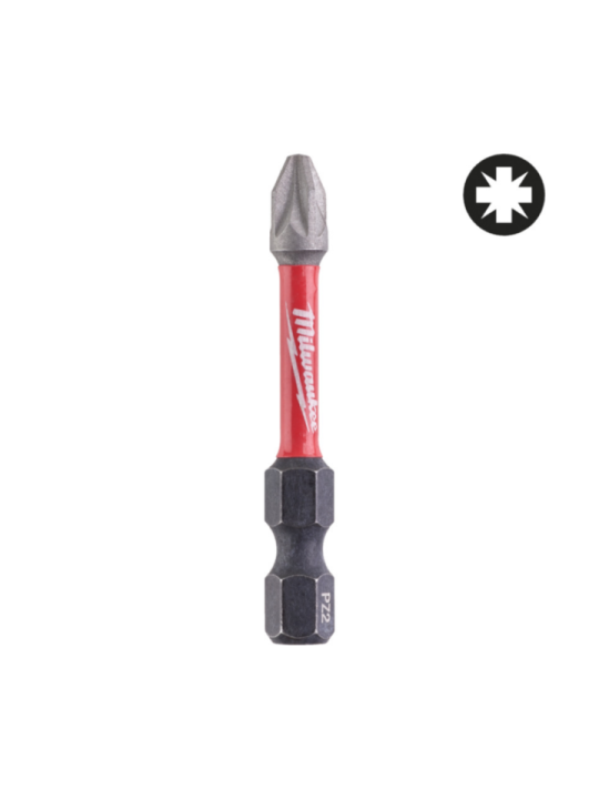 Boîte d'Embouts de Vissage PZ2 SHW 50MM 4932430866 Milwaukee – Durabilité et Performance