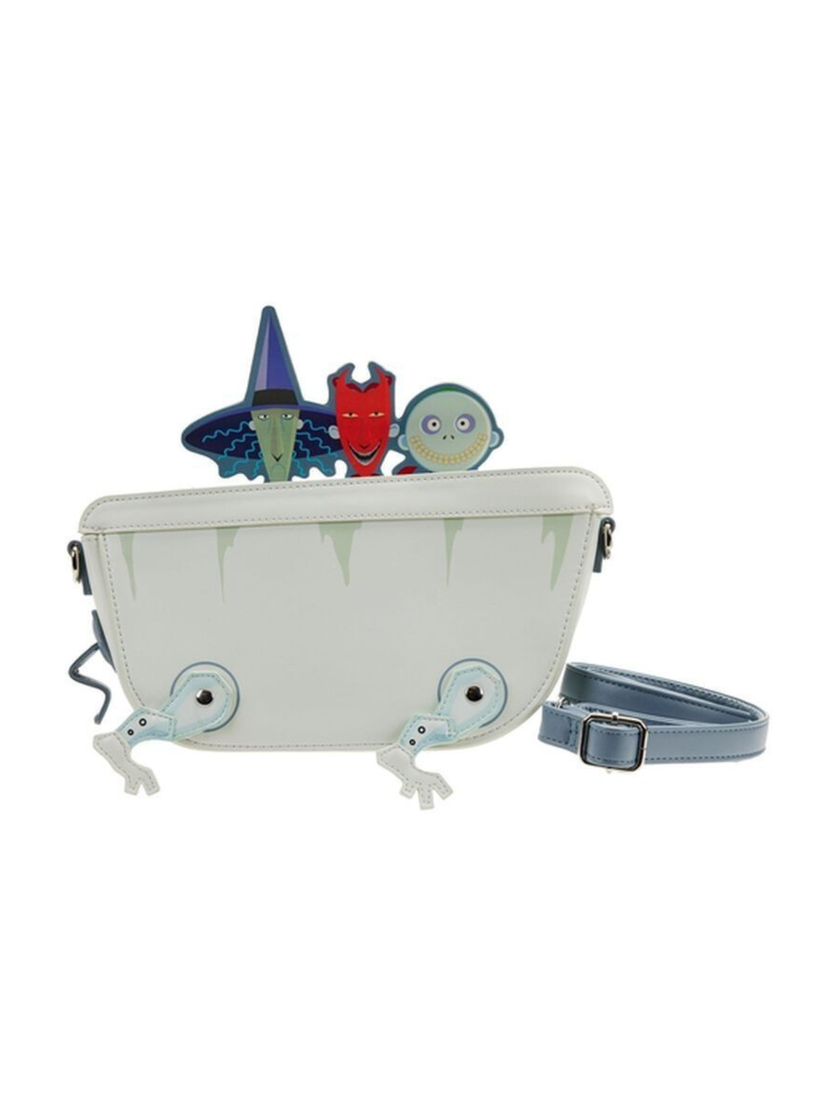 Sac à bandoulière Lock shock and barrel bathtub L'étrange noël de Mr Jack LOUNGEFLY