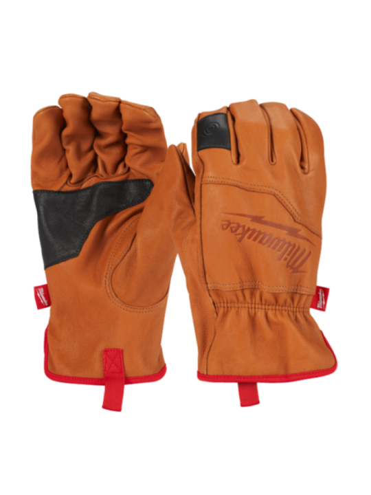 Gants en Cuir Milwaukee 493247812 - Confort et Durabilité