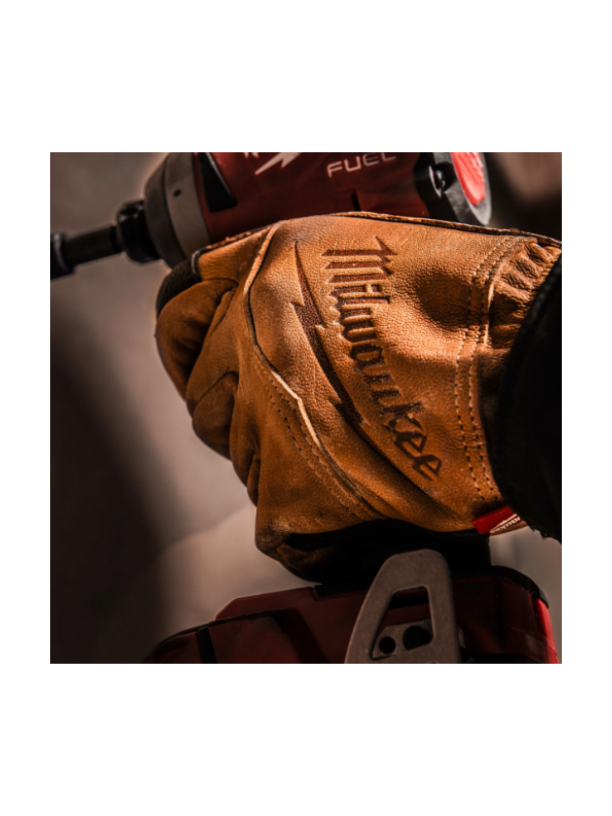 Gants en Cuir Milwaukee 493247812 - Confort et Durabilité