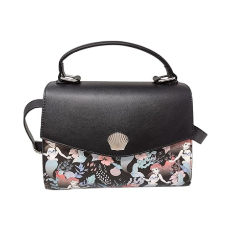 Sac à bandoulière floral print Ariel La Petite Sirène LOUNGEFLY