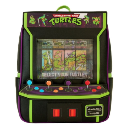 Sac à dos Vintage arcade Les tortues ninja LOUNGEFLY