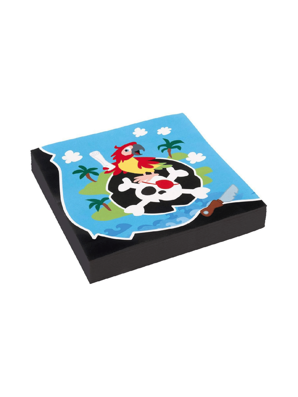 Serviettes papier Pirates x20 Amscan