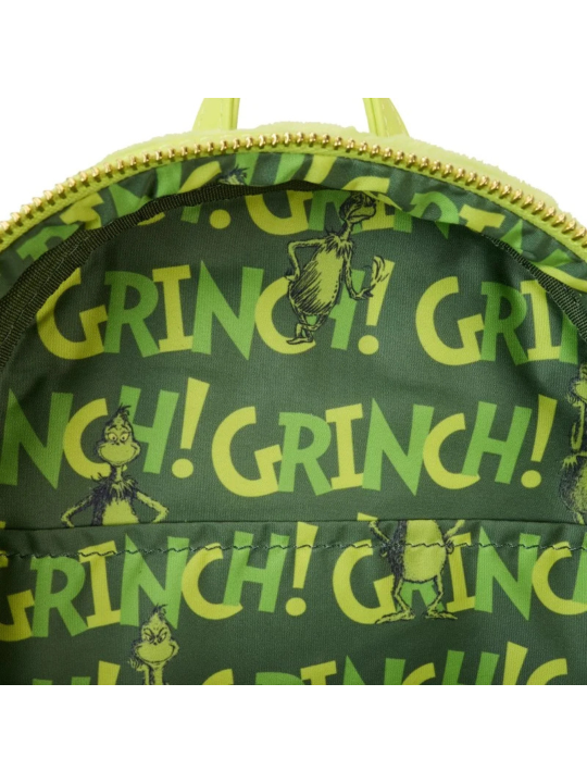 Sac à dos Plush Grinch Dr Seuss LOUNGEFLY