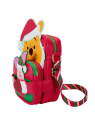 Sac Bandoulière Santa Pooh Winnie et Porcinet Loungefly