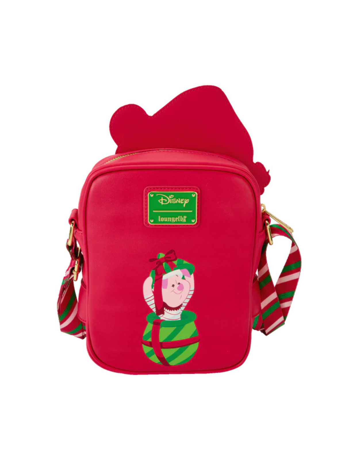Sac Bandoulière Santa Pooh Winnie et Porcinet Loungefly