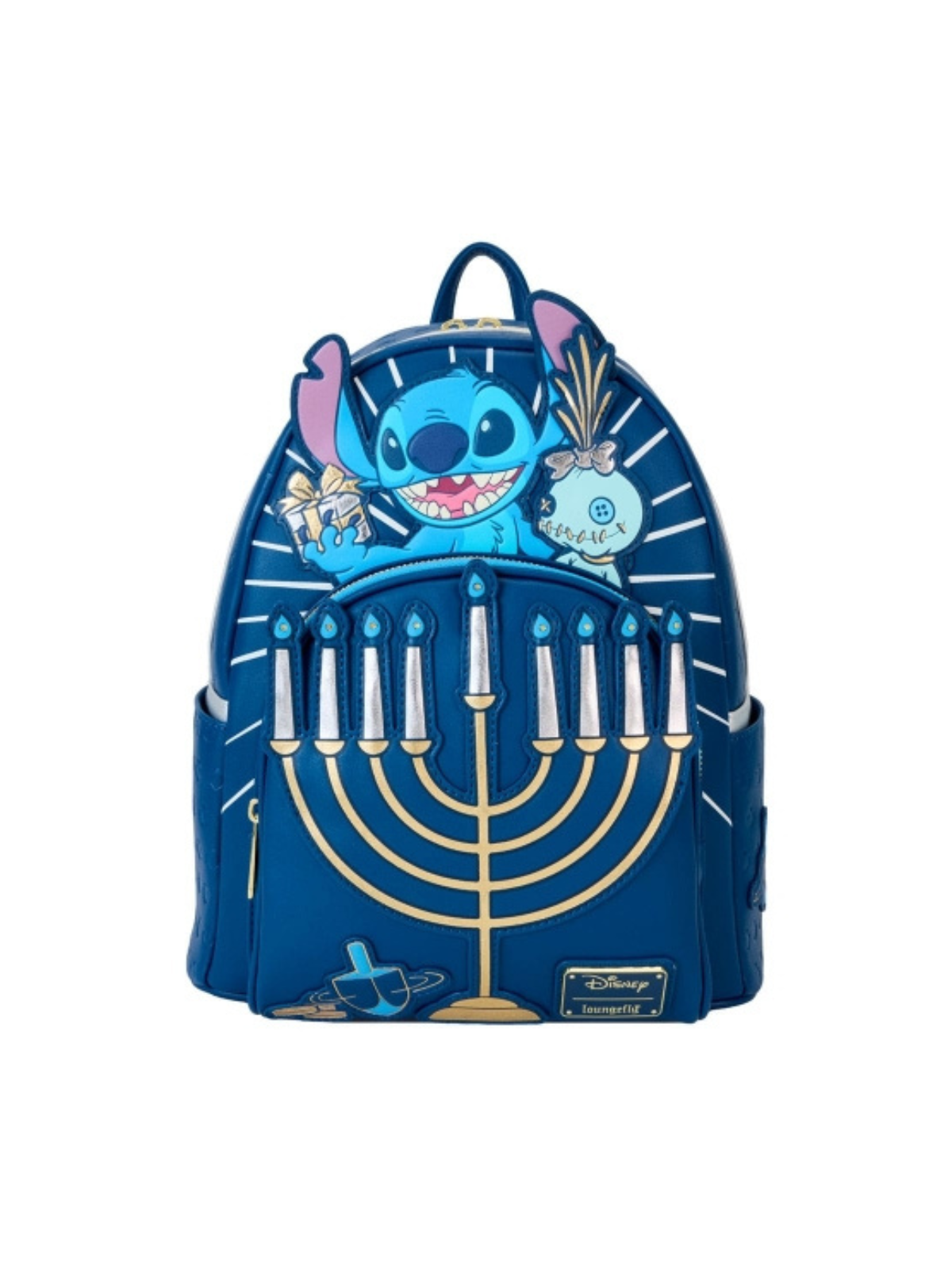Sac à dos Mini Menorah Stitch LOUNGEFLY