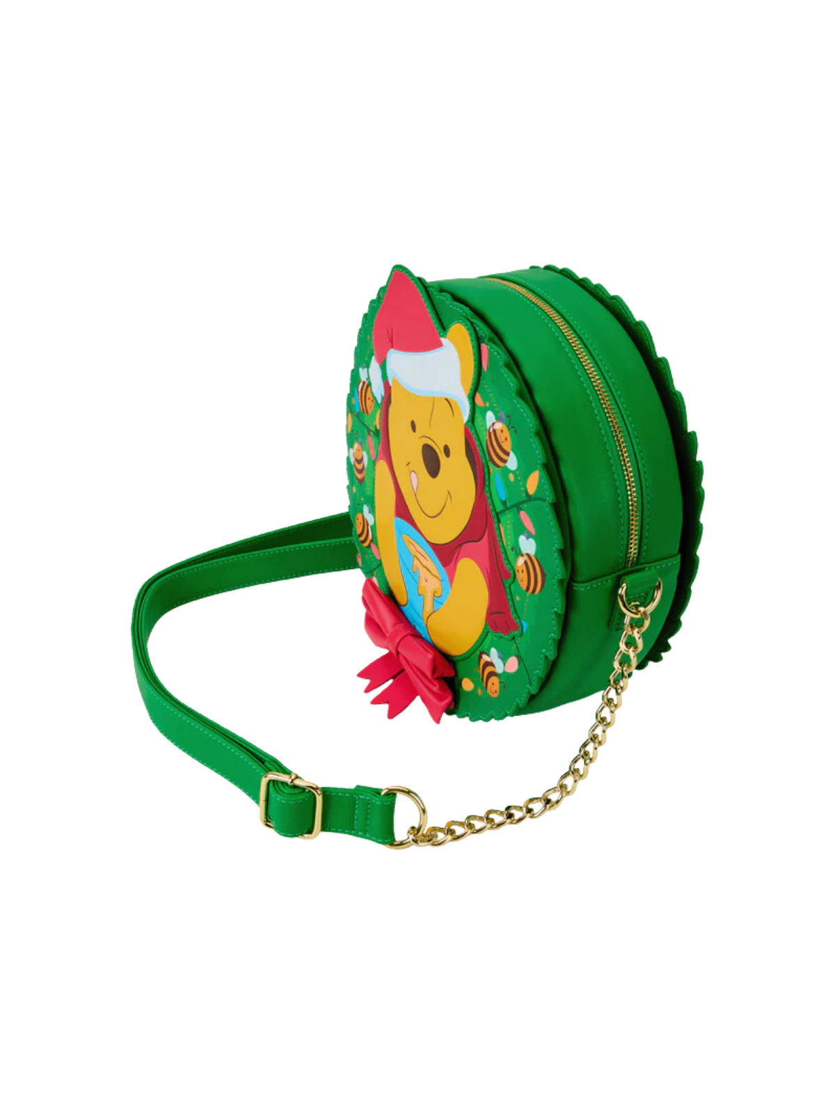 Sac bandoulière Stuck in Wreath Winnie l'Ourson Loungefly