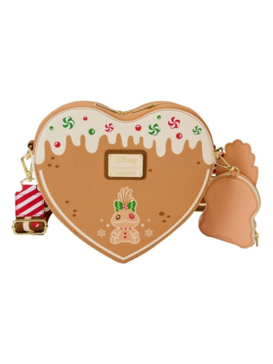 Sac à bandoulière Pain d'épices Angel & Stitch LOUNGEFLY