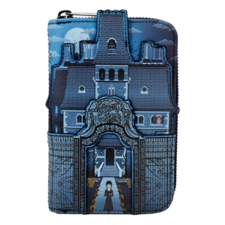 Porte monnaie Nevermore Castle Mercredi LOUNGEFLY