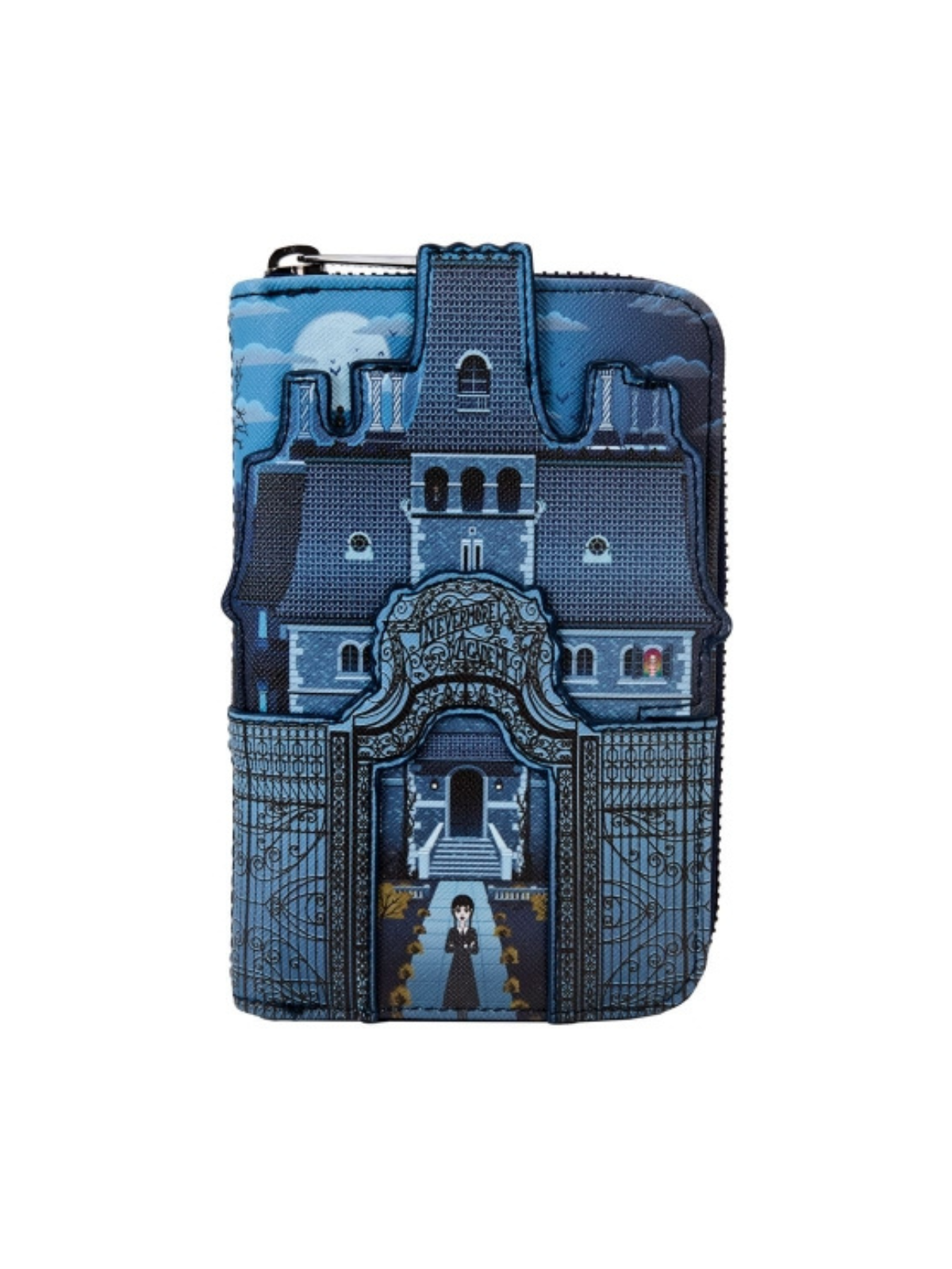 Porte monnaie Nevermore Castle Mercredi LOUNGEFLY