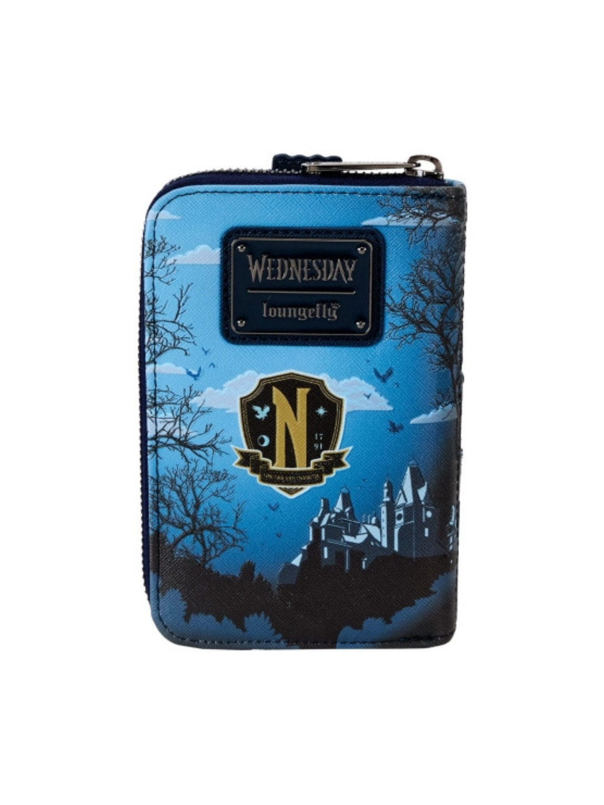 Porte monnaie Nevermore Castle Mercredi LOUNGEFLY