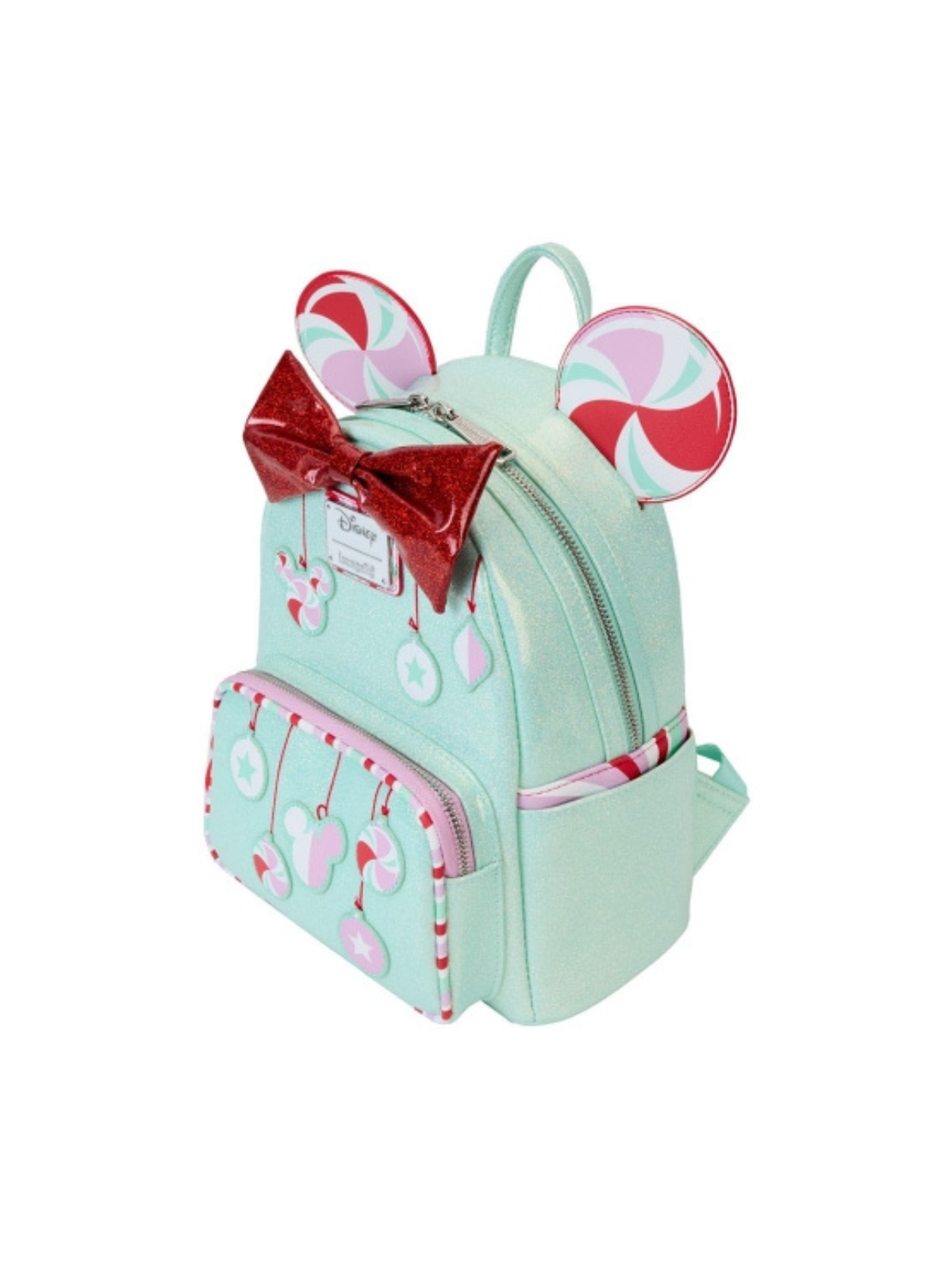 Sac à dos Holiday pepermint ornements Minnie Mouse LOUNGEFLY