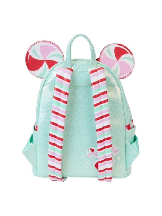 Sac à dos Holiday pepermint ornements Minnie Mouse LOUNGEFLY