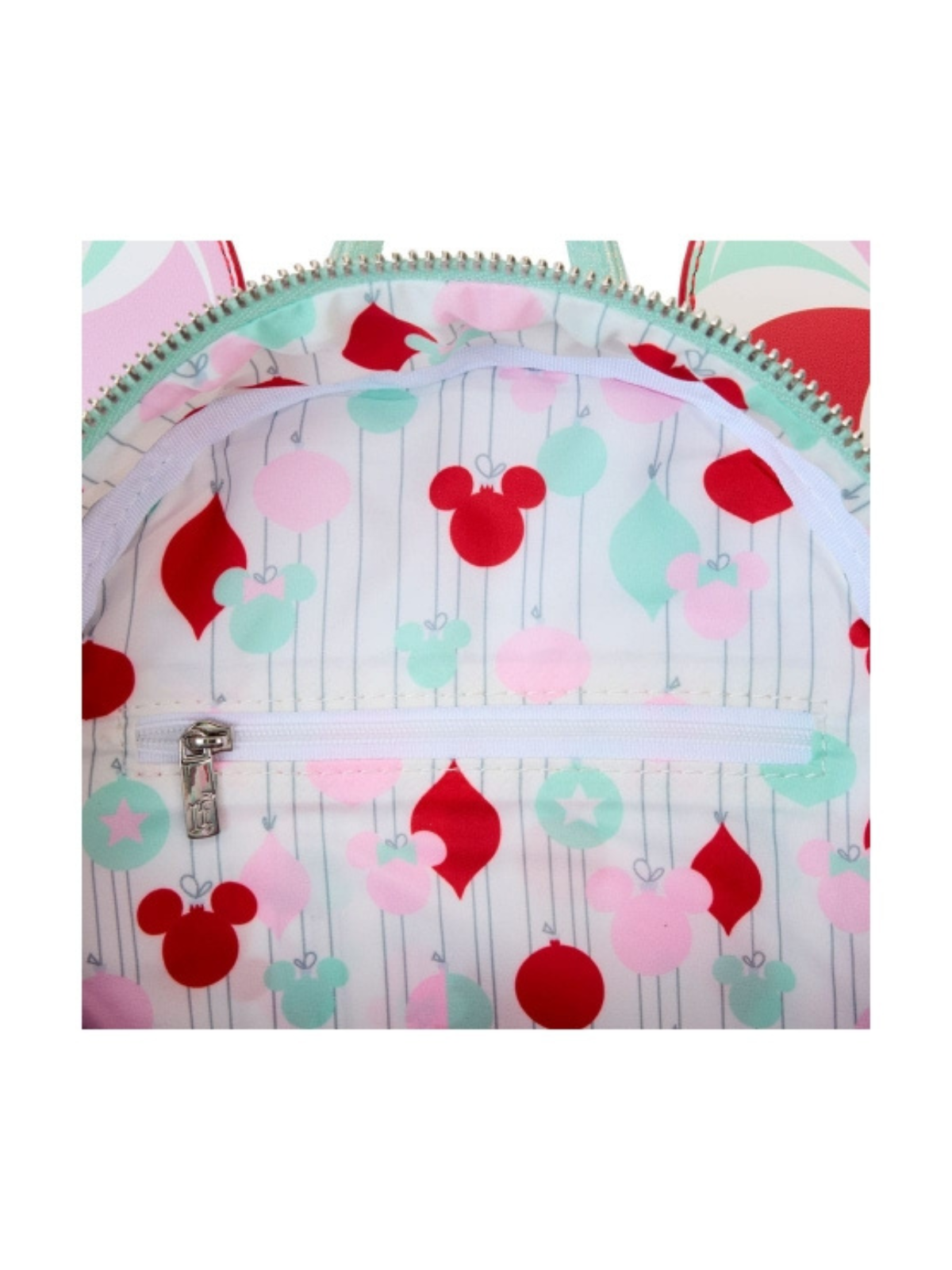 Sac à dos Holiday pepermint ornements Minnie Mouse LOUNGEFLY