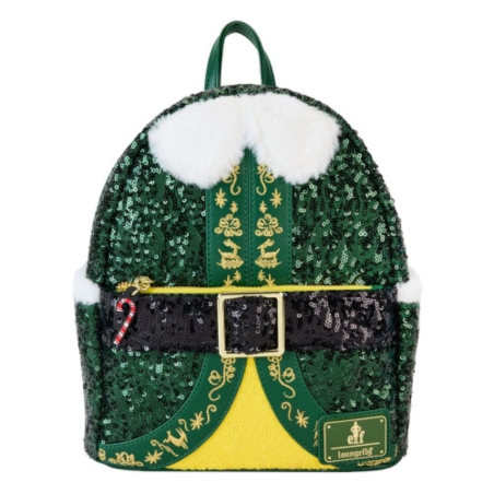 Sac à dos Elfe Buddy sequins cosplay LOUNGEFLY