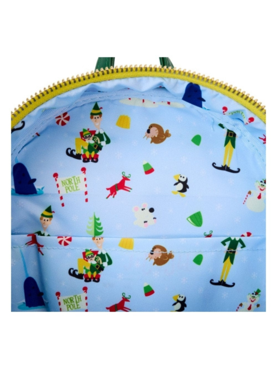 Sac à dos Elfe Buddy sequins cosplay LOUNGEFLY