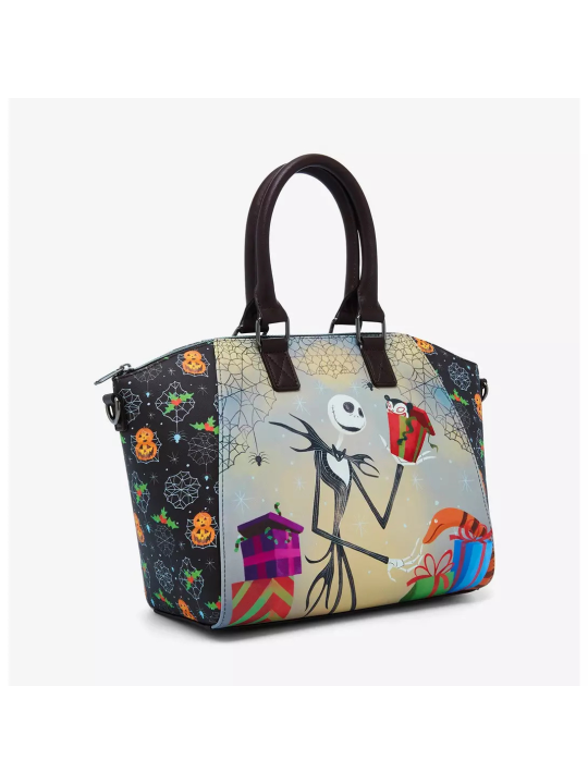 Sac à bandoulière Jack présents satchel L'étrange noël de Mr Jack LOUNGEFLY