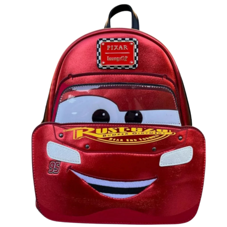 Sac à dos Mc Queen Metallic Cosplay Loungefly Cars Livraison prévue décembre 2025