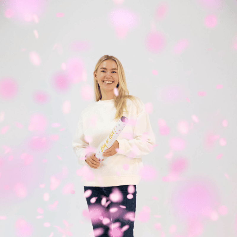 Confetti Cannon Gender Reveal Fille 9916488