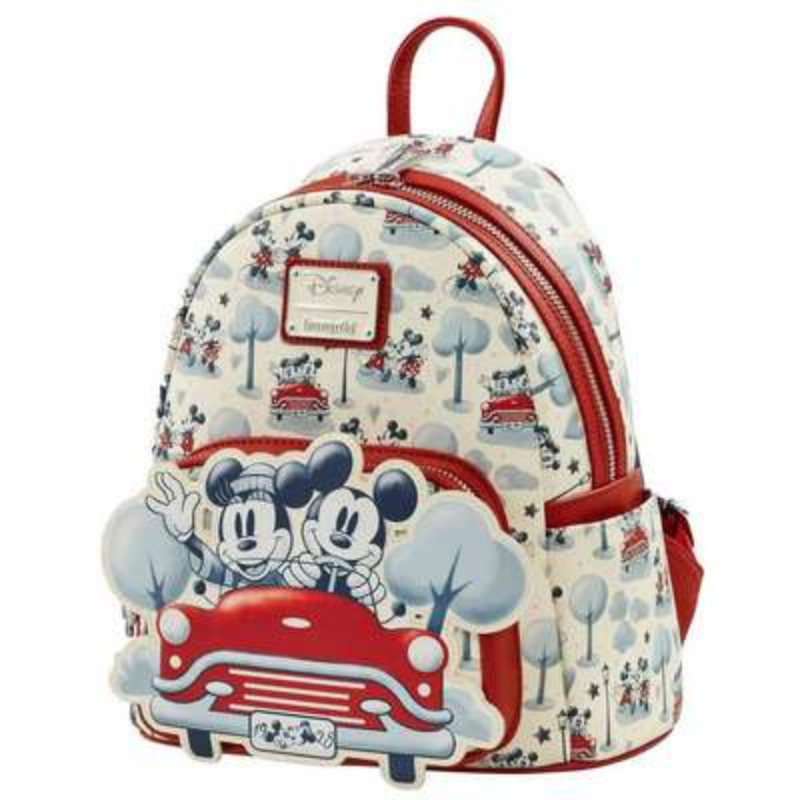 Sac à dos Mickey et Minnie Car LOUNGEFLY
