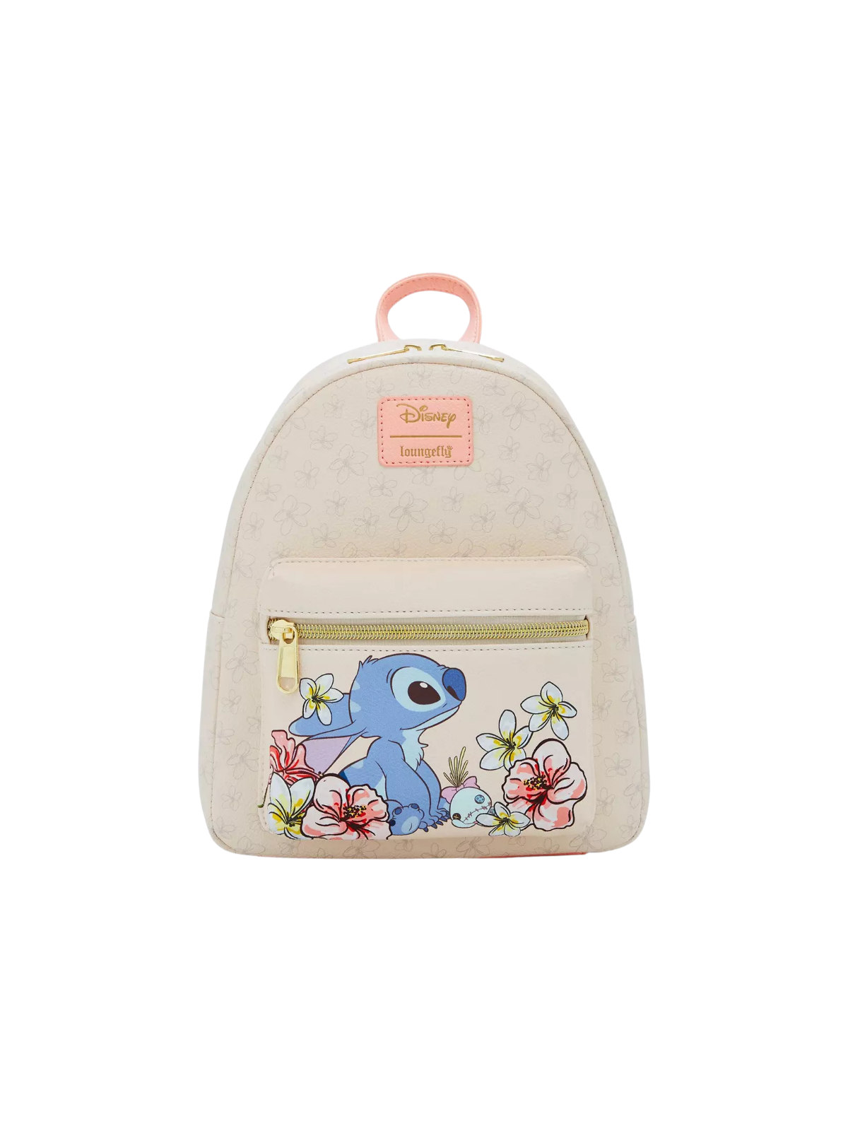 Sac à dos Tropical flowers Stitch LOUNGEFLY
