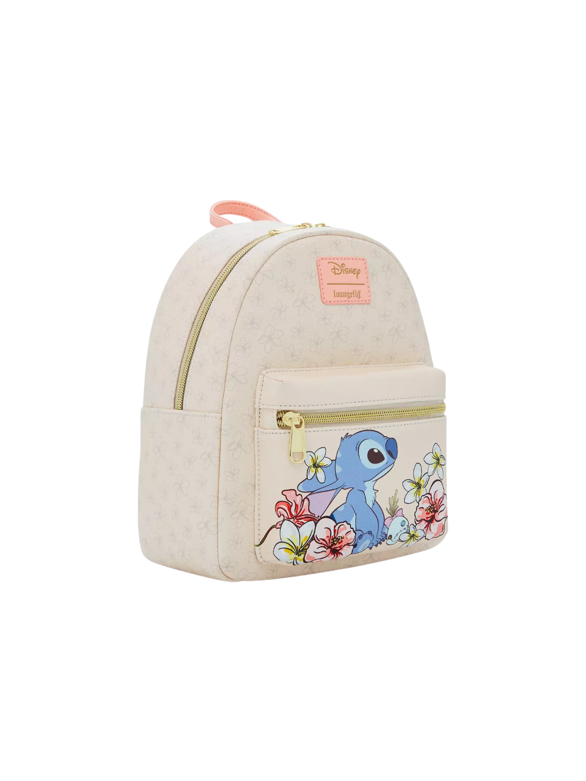 Sac à dos Tropical flowers Stitch LOUNGEFLY