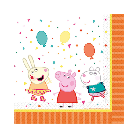 Serviettes papier Peppa Pig x16 9906331