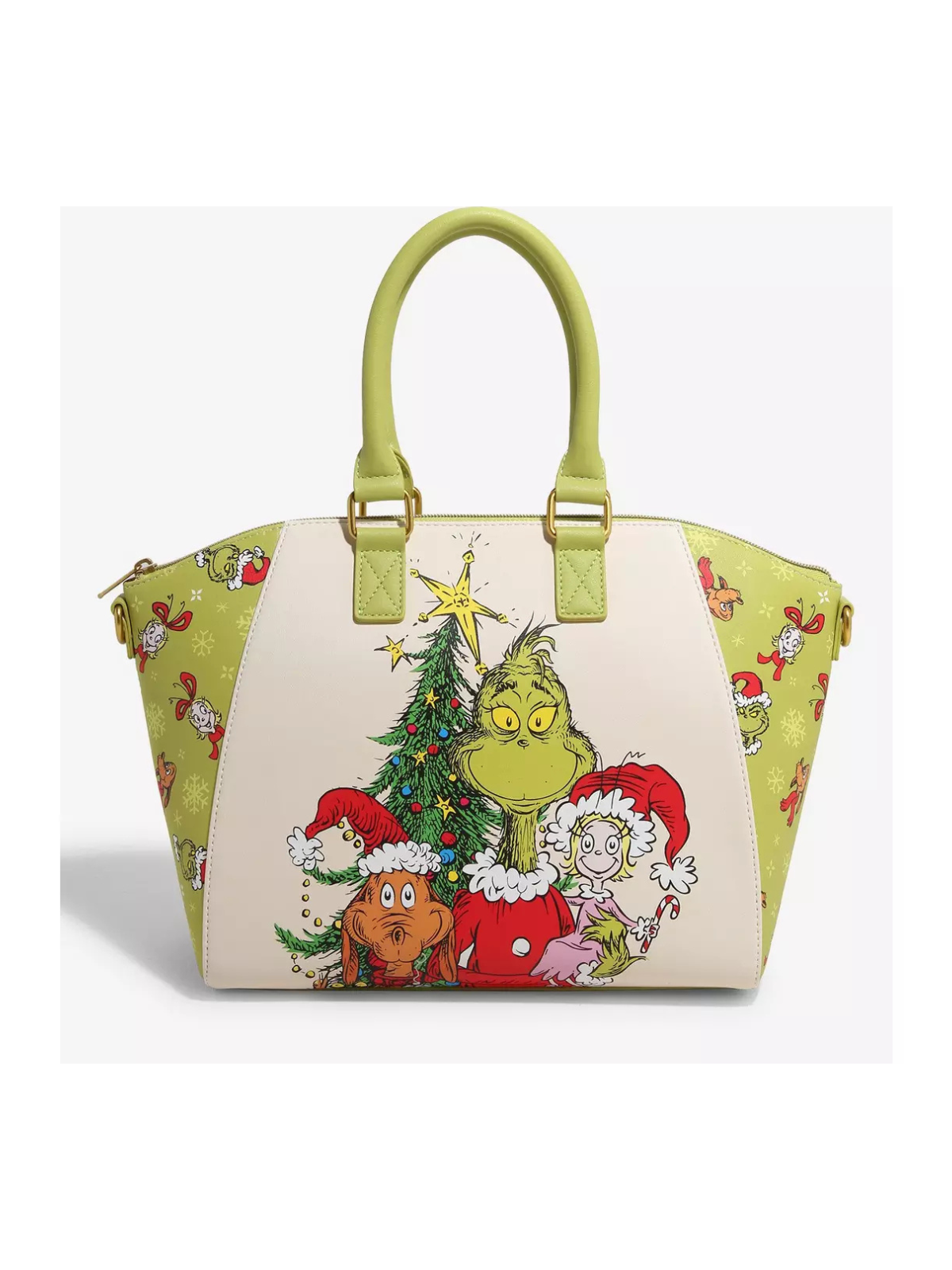 Sac à bandoulière Stole Christmas Cindy & Max Le Grinch LOUNGEFLY