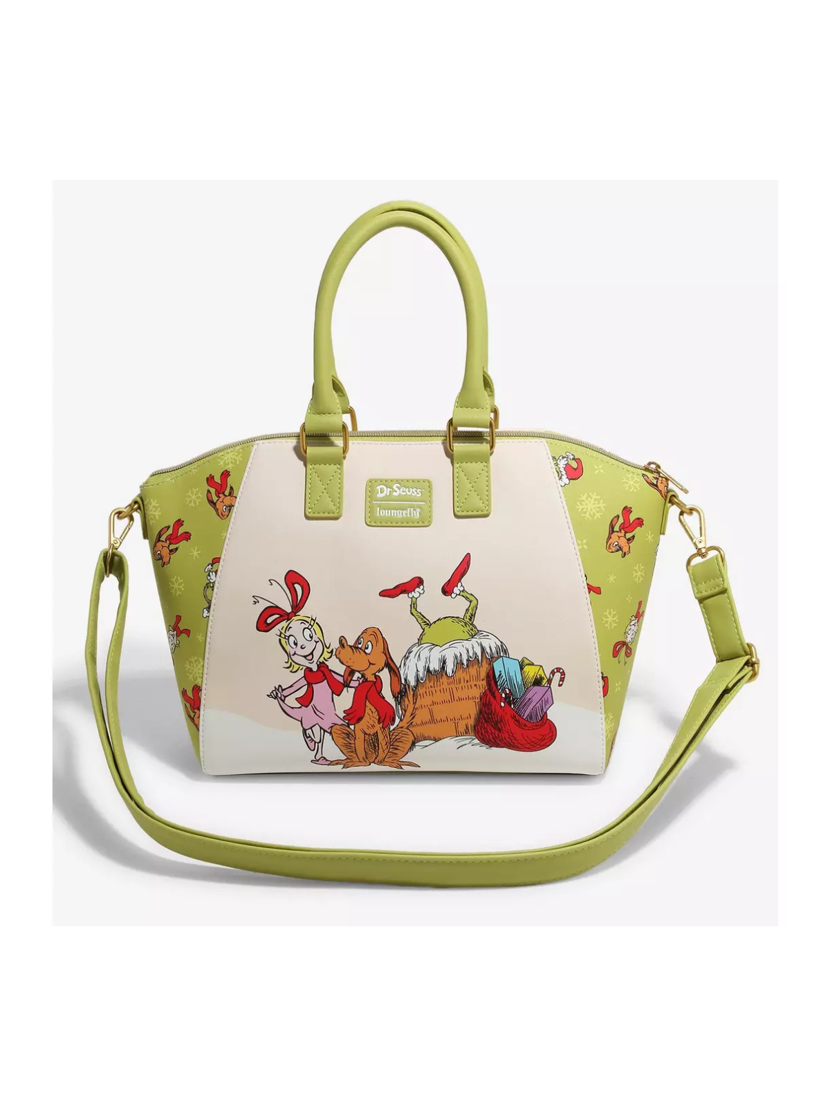 Sac à bandoulière Stole Christmas Cindy & Max Le Grinch LOUNGEFLY