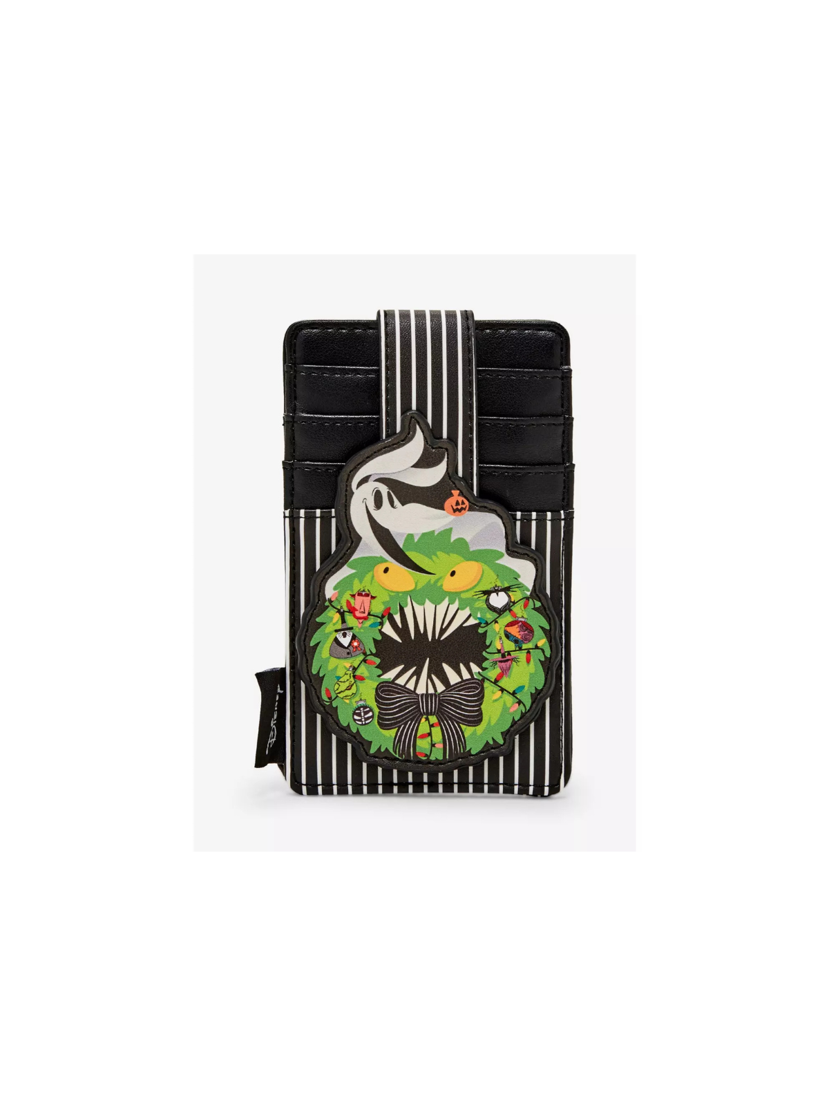 Porte cartes Wreath L'étrange noël de Mr Jack LOUNGEFLY