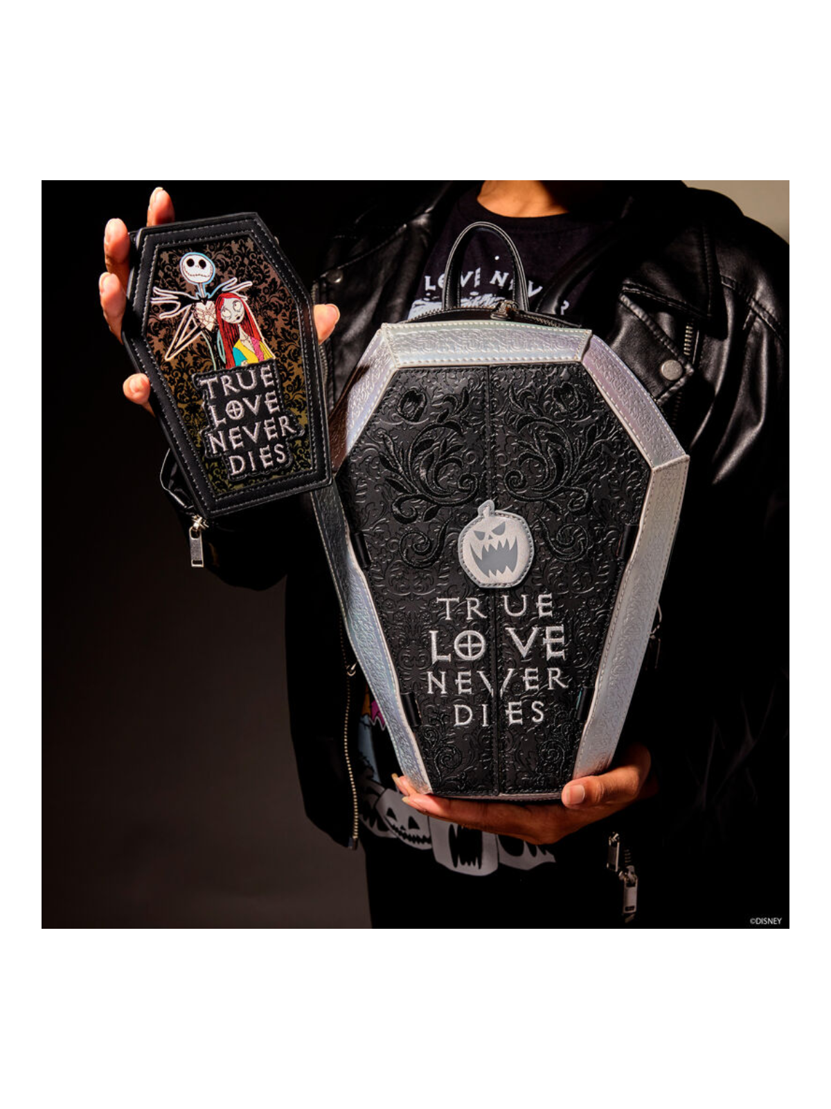 Sac à dos The Nightmare Before Christmas Jack & Sally LOUNGEFLY