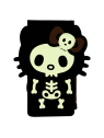 Porte cartes Skeleton costume Hello Kitty LOUNGEFLY