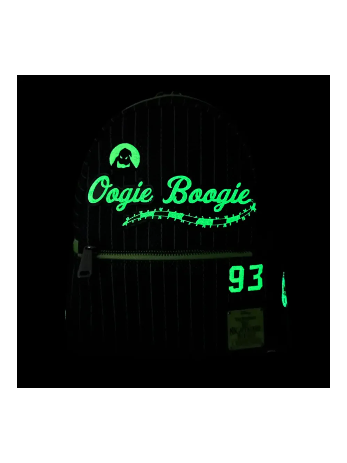 Sac à dos Oogie Boogie Jersey cosplay l'étrange noël de Mr Jack LOUNGEFLY